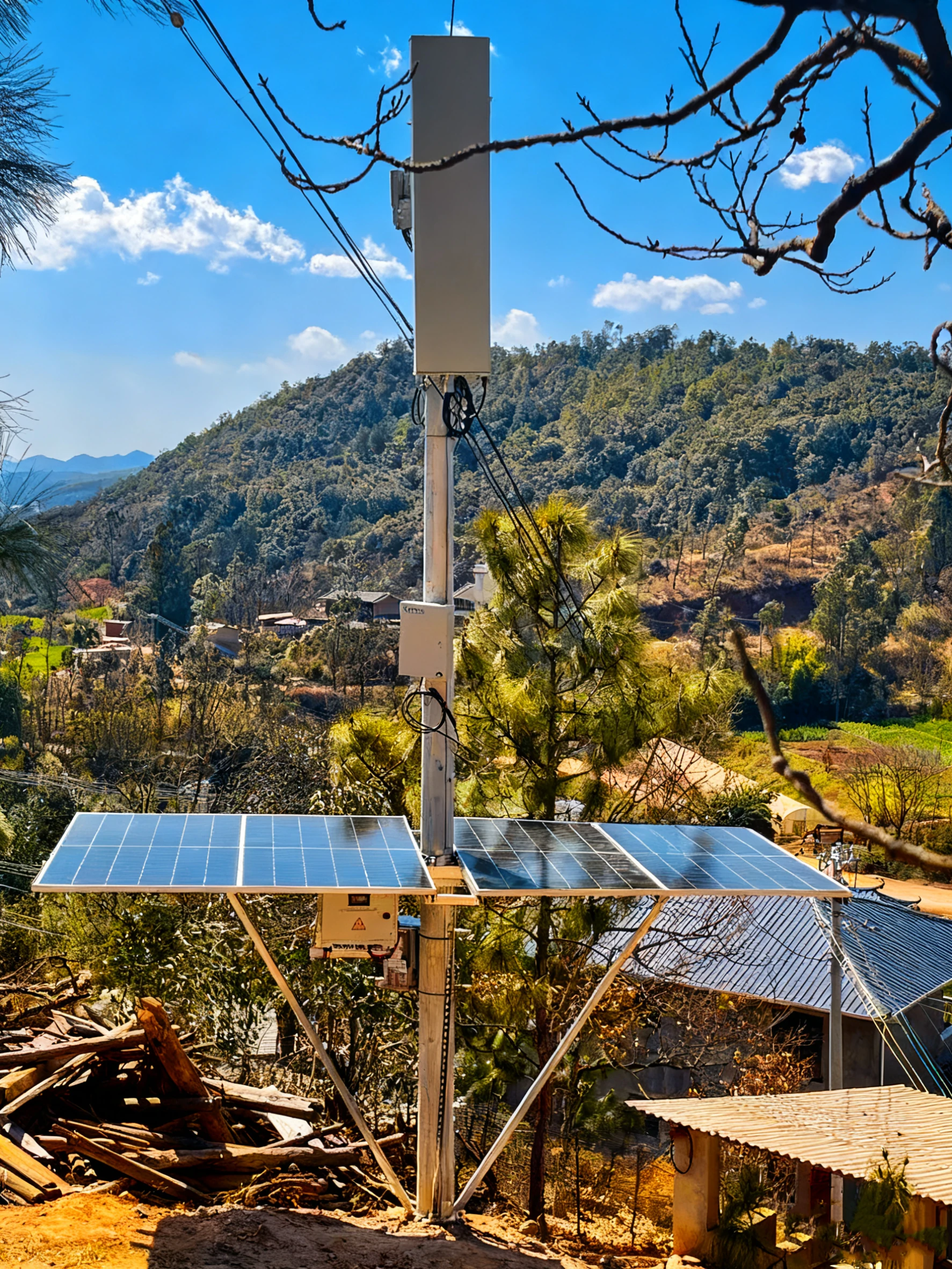 汇珏微站一体化电源在城市边缘区域通信覆盖中的应用案